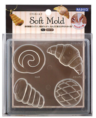 PADICO Decollage Soft Clay Mold - Bread