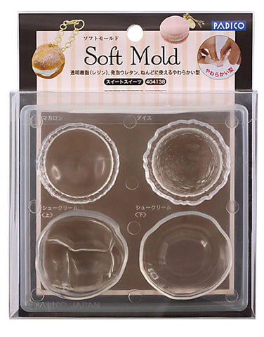 PADICO Decollage Soft Clay Mold - Sweet Sweets