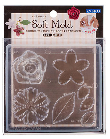PADICO Decollage Soft Clay Mold - Flower