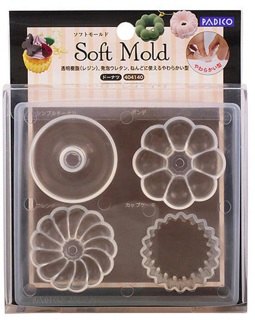 PADICO Decollage Soft Clay Mold - Doughnut