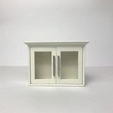 Miniature Fridge and Cabinet Set