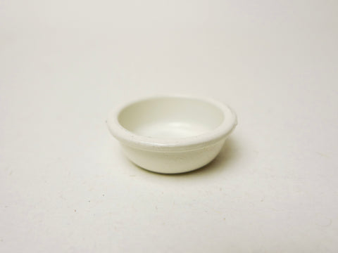 Metal White Bowl