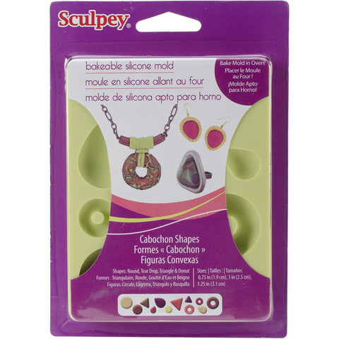 Sculpey Bakeable Silicone Mold - Cabochon